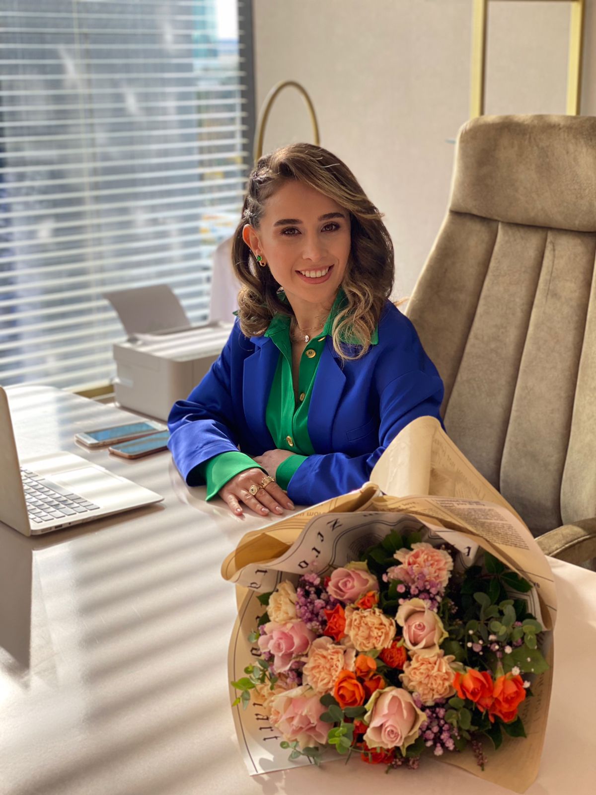 Diyetisyen Ecem Çiçek, görkemli bir törenle yeni ofisinin açılışını yaptı