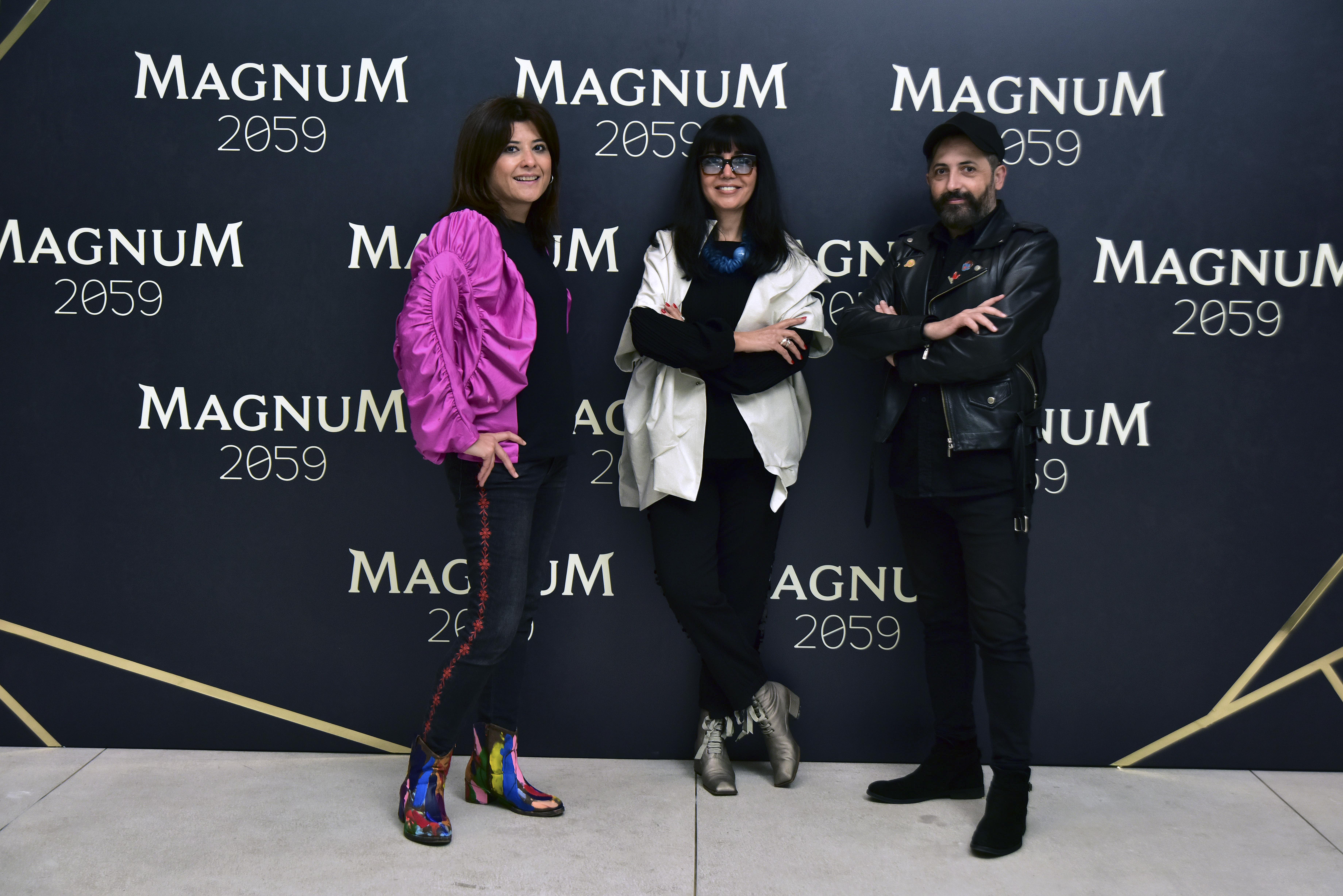 Kezban Arca Batıbeki, Ali Elmacı ve Ardan Özmenoğlu Magnum 2059 Dondurmasını Tasarladı